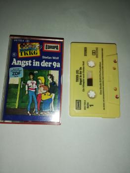 TKKG Folge 6 Angst in der 9a Gelb 515723.4 Europa(mit ZDF Logo)